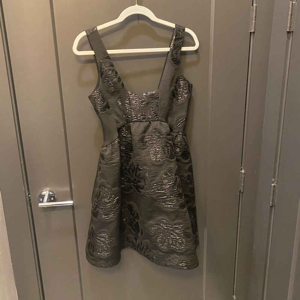 Maeve Black Mini Dress